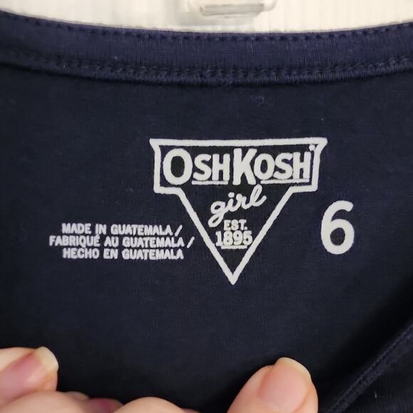 Osh Kosh Dark Blue Dress with Bow Accent, NWT - Picture 6 of 8